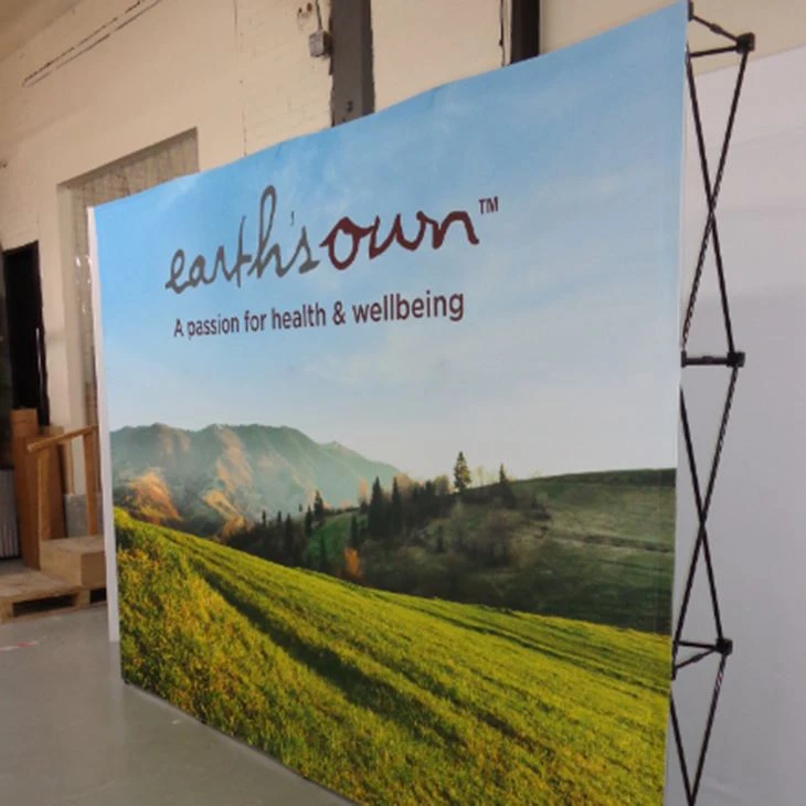 Latex Printing Knitted Display Fabric 230gsm