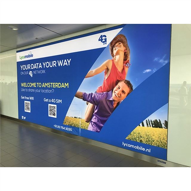 Paberi ülekande sublimatsiooni taustvalgustusega kangas 150 gsm